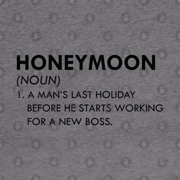 Honeymoon - A man's holiday before he starts working for new boss by KC Happy Shop